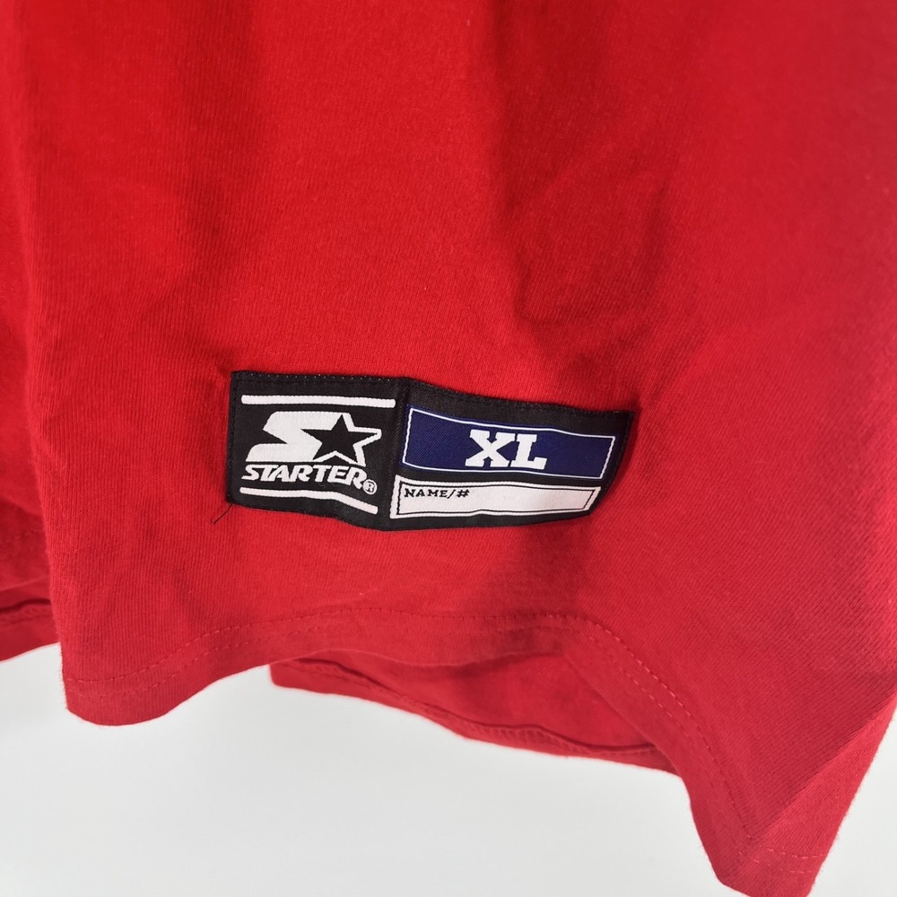 Retro Starter T shirt XL Red - Picture 3 of 4